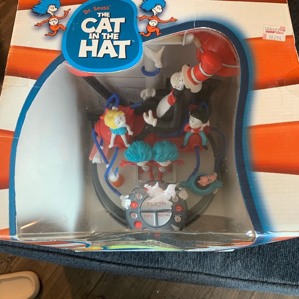 Dr. Seuss telephone in original unopened box.